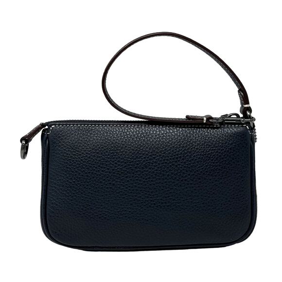 Coach X Peanuts Nolita 19 With Snoopy Let It Snow Motif Midnight Navy CE859 - Picture 3 of 9